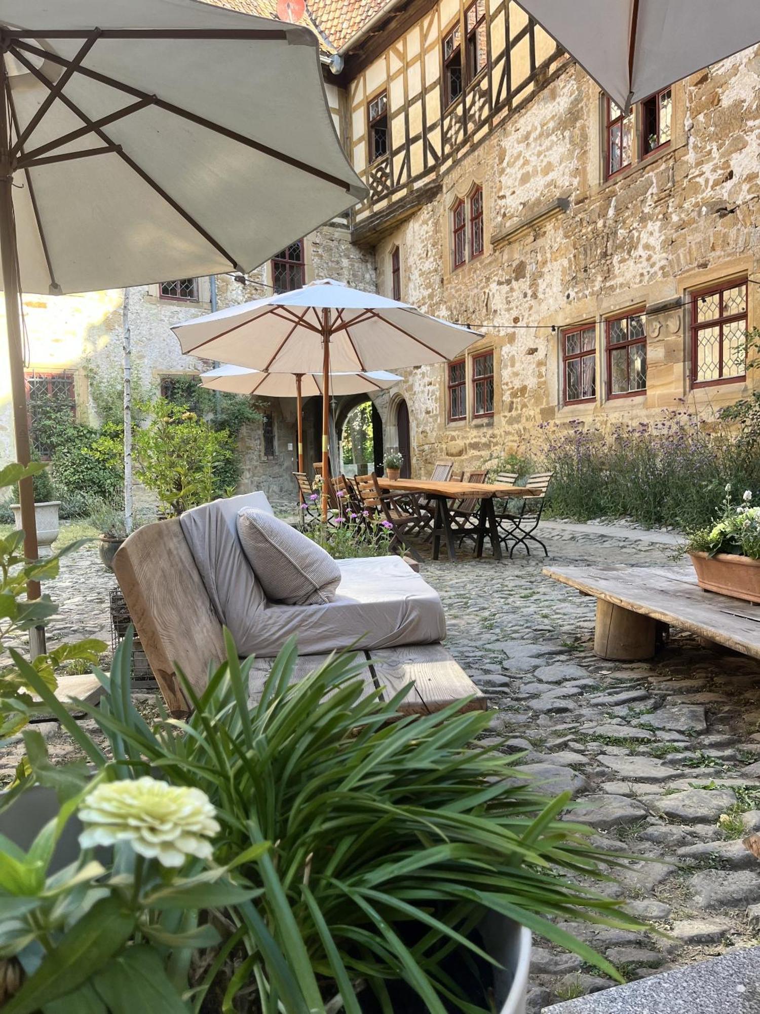 Urlaub Im Wasserschloss Irmelshausen Hochheim Kamer foto
